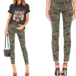 Hudson Camo skinny jeans